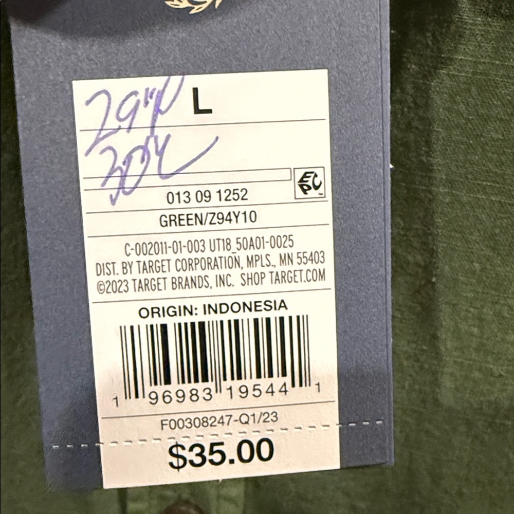 NWT Universal Thread Pocket Dress Button Down Gre… - image 4